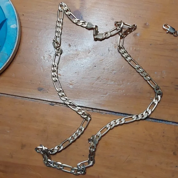 18k Gold Necklace and Bracelet